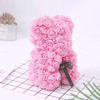 Romantic Rose Bear Gift in Box