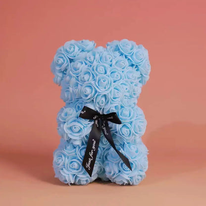 Romantic Rose Bear Gift in Box