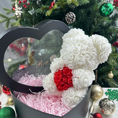 Romantic Rose Bear Gift in Box