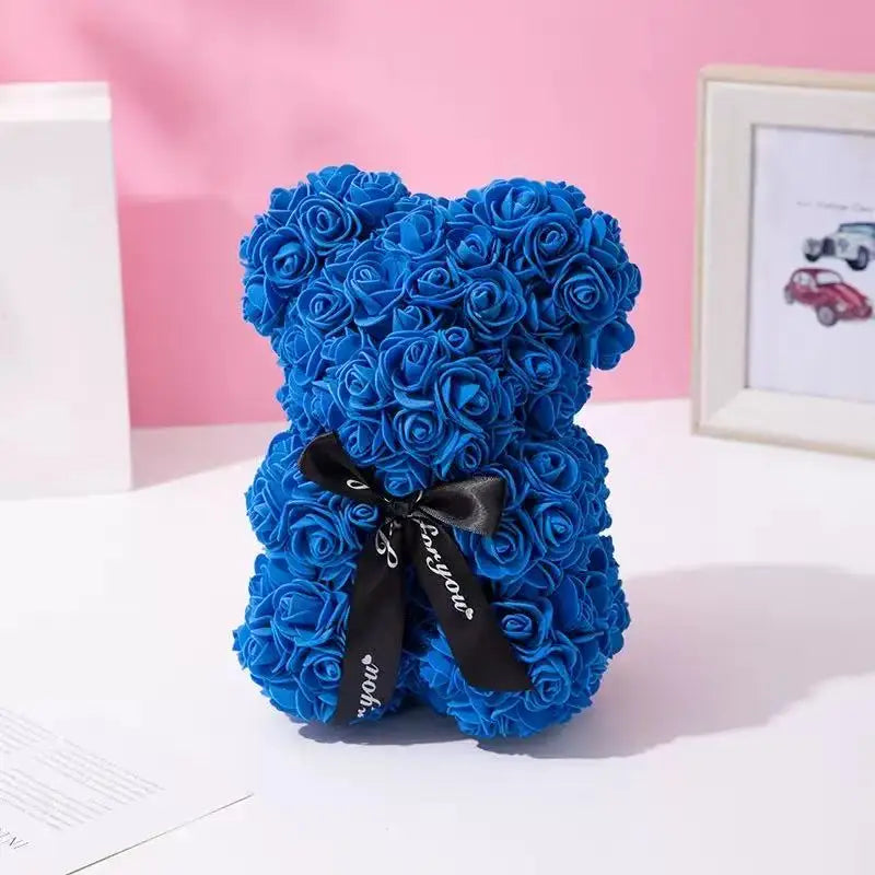 Romantic Rose Bear Gift in Box