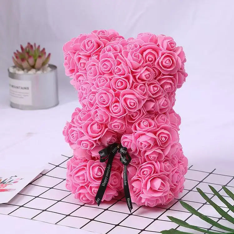 Romantic Rose Bear Gift in Box