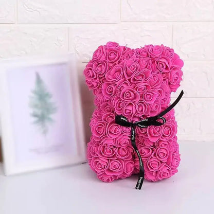 Romantic Rose Bear Gift in Box